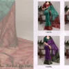 Taraa L 7103 Rangoli Silk Printed Casual Wear Saree Collection