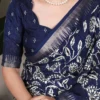 Taraa L 7214 Slub Silk Floral Printed Saree Collection