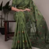 Taraa L 7415 Poly Cotton Thread Weaving Saree Collection