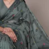Taraa L 7415 Poly Cotton Thread Weaving Saree Collection