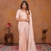 Triva Moss Stitch Foil Printed Fancy Saree Collection