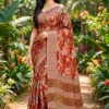 Vipul Juliet Chiffon 35499 a to D Chiffon Printed Saree Collection