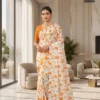 Vipul Simran 35606 a to F Georgette Printed Saree Collection