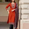 Woglee Sagaai Vol 3- Readymade Kurti Pant With Dupatta