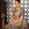 Zarkaashi Rajmata Tissue Fabric Wedding Wear Saree Collection