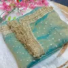 Aab Ziva Soft Silk Butti Work Festival Wear Saree Collection