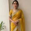 Aab Ziva Soft Silk Butti Work Festival Wear Saree Collection