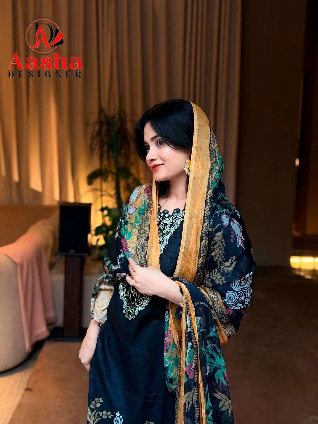 Aasha Designer D No 1208 Ab