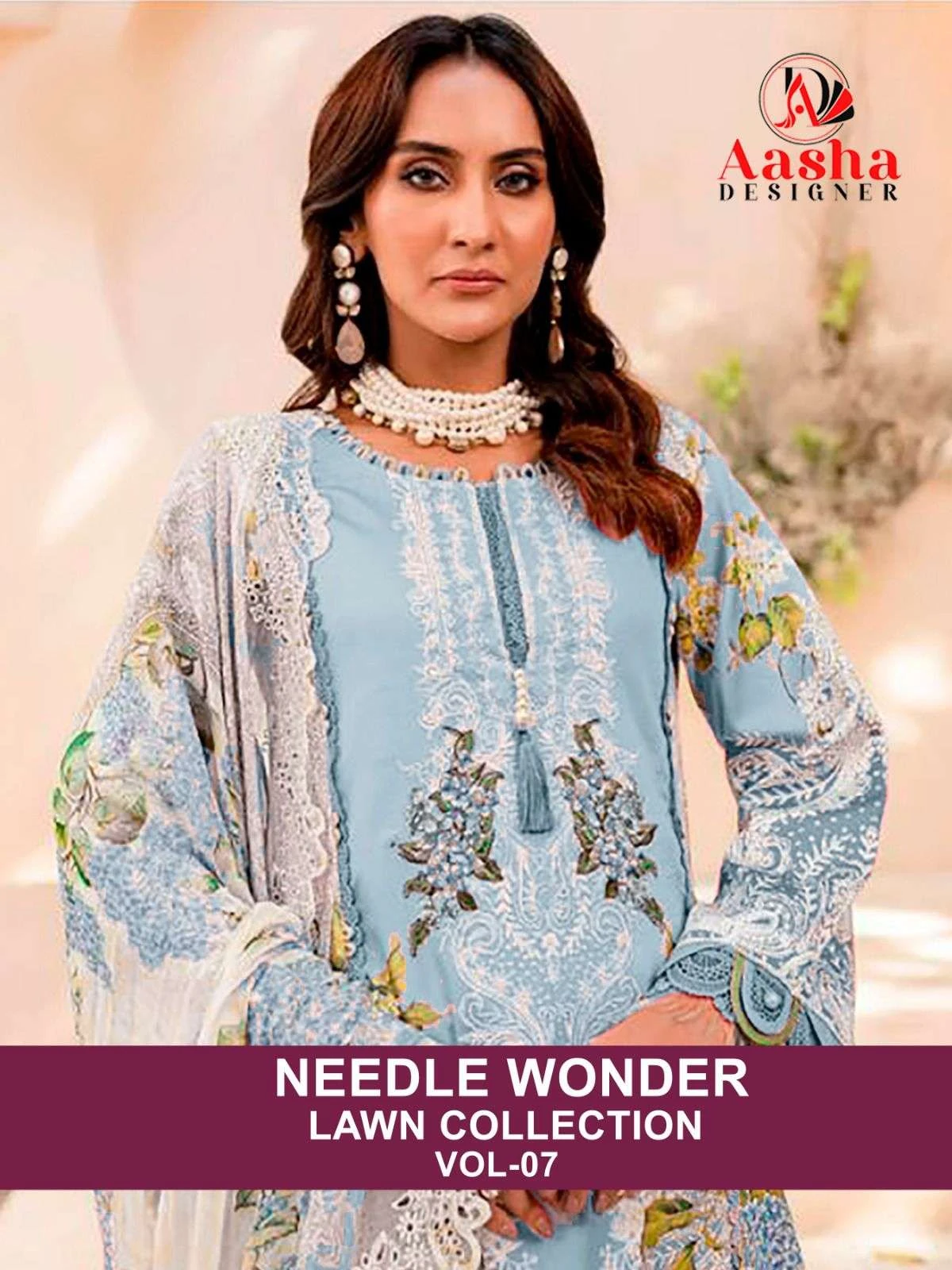 Aasha Designer Design No – 1068 Abc