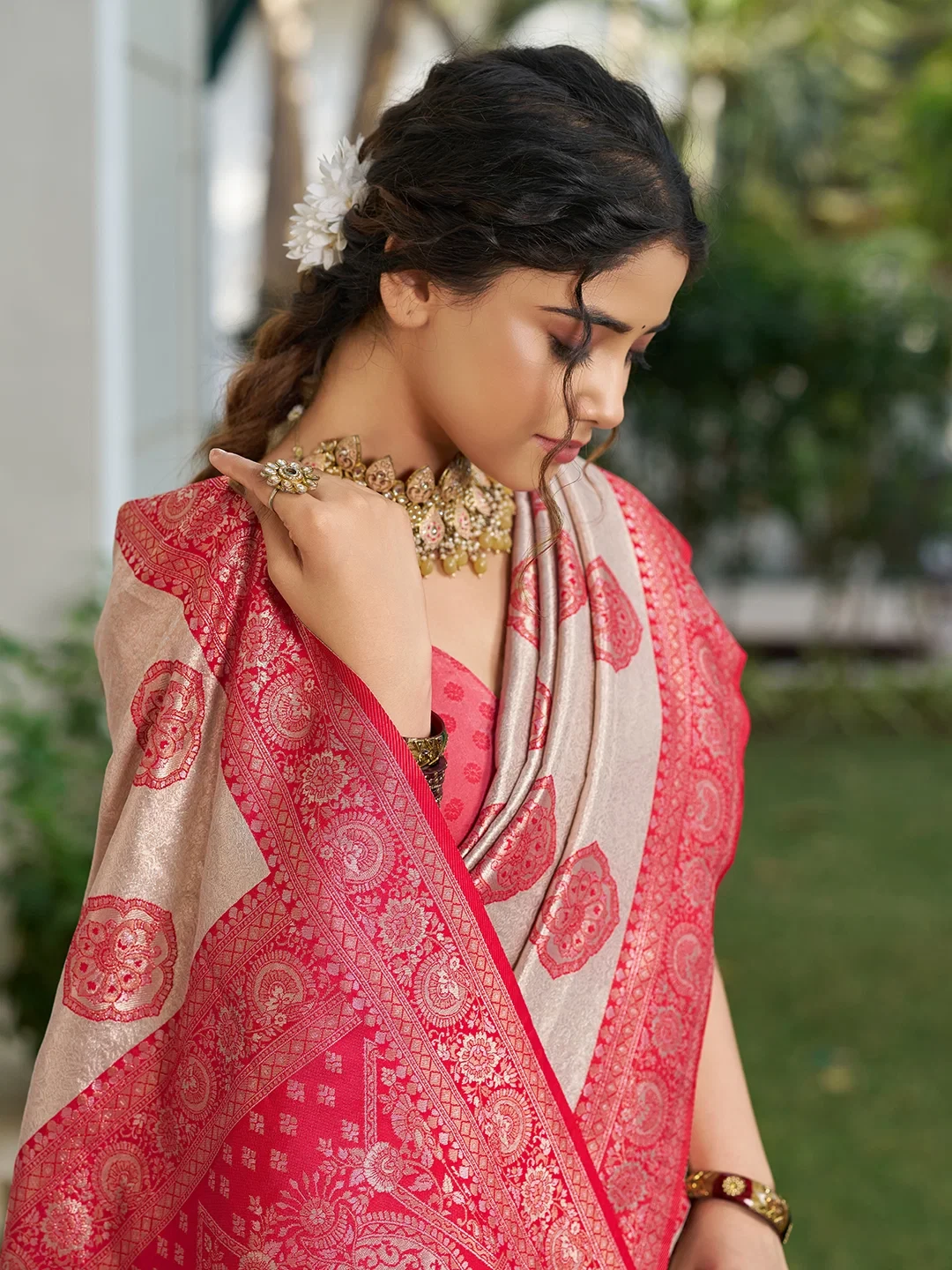 Ast Kundan Silk Soft Silk Blend Party Wear Saree Collection