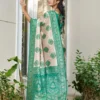 Ast Kundan Silk Soft Silk Blend Party Wear Saree Collection