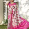 Ast Kundan Silk Soft Silk Blend Party Wear Saree Collection
