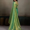 Ast Priyanshi Soft Tissue Silk Zari Worked Party Wear Saree Collection