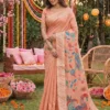 Ast Utsav Soft Linen Cotton Festive Wear Saree Collection