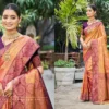 Bunawat Antilia Silk Sangam Printed Wedding Wear Saree Collection