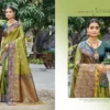 Bunawat Antilia Silk Sangam Printed Wedding Wear Saree Collection