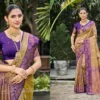 Bunawat Antilia Silk Sangam Printed Wedding Wear Saree Collection