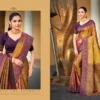 Bunawat Mamta Silk Soft Silk Woven Worked Party Wear Saree Collection