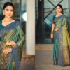 Bunawat Mamta Silk Soft Silk Woven Worked Party Wear Saree Collection