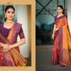 Bunawat Mamta Silk Soft Silk Woven Worked Party Wear Saree Collection