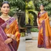 Bunawat Vantara Silk Soft Silk Woven Worked Party Wear Saree Collection