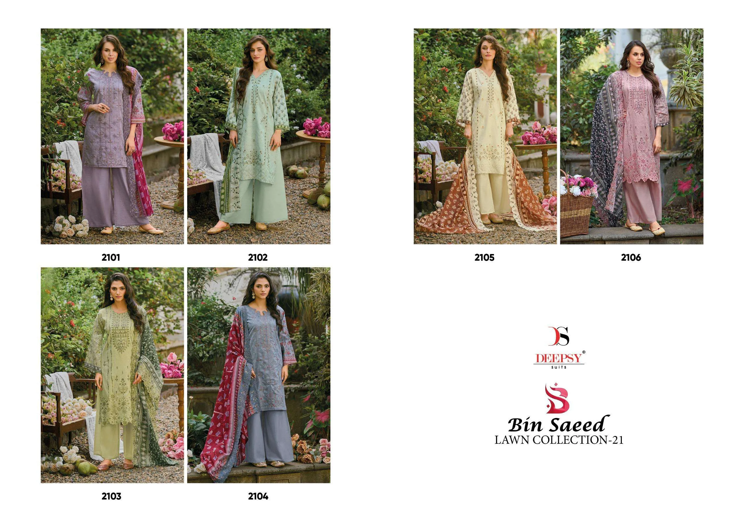 Deepsy Suits Bin Saeed Vol 21
