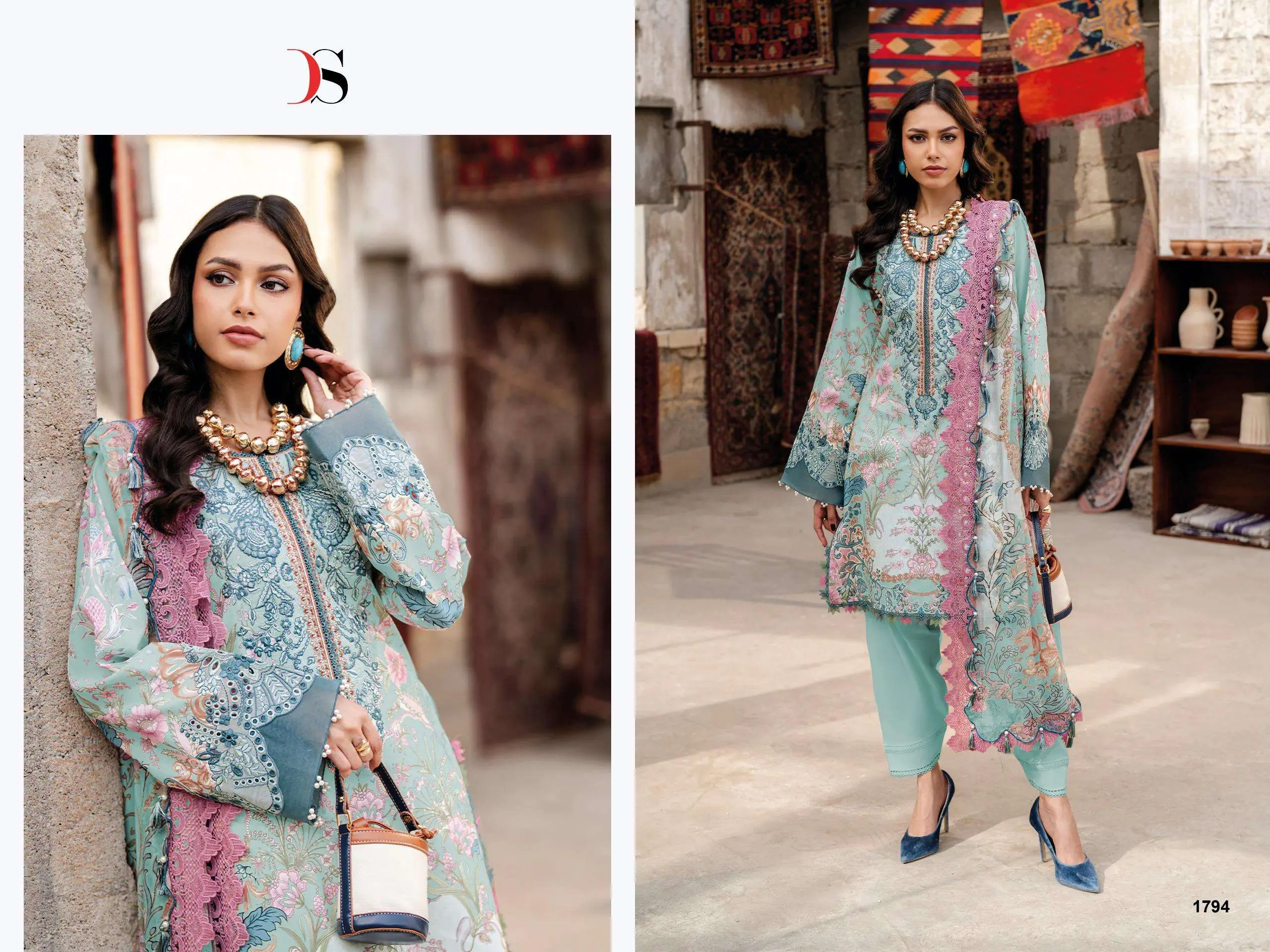 Deepsy Suits Jade Bliss Lawn Vol 5