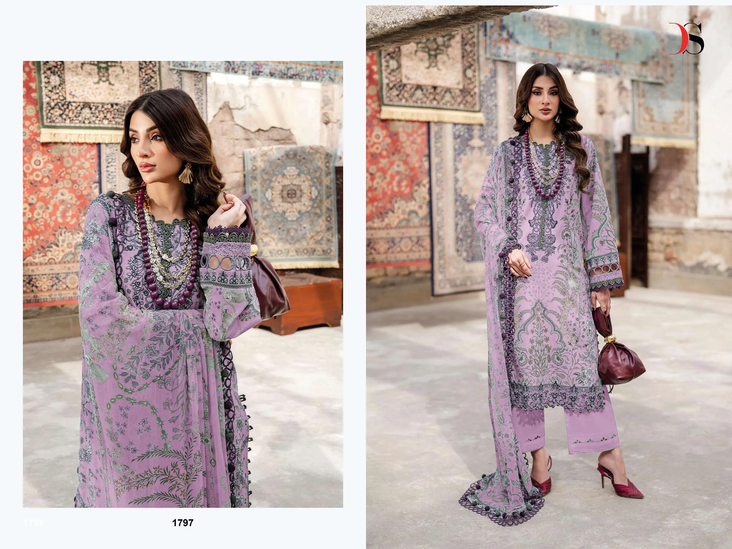 Deepsy Suits Jade Bliss Lawn Vol 5