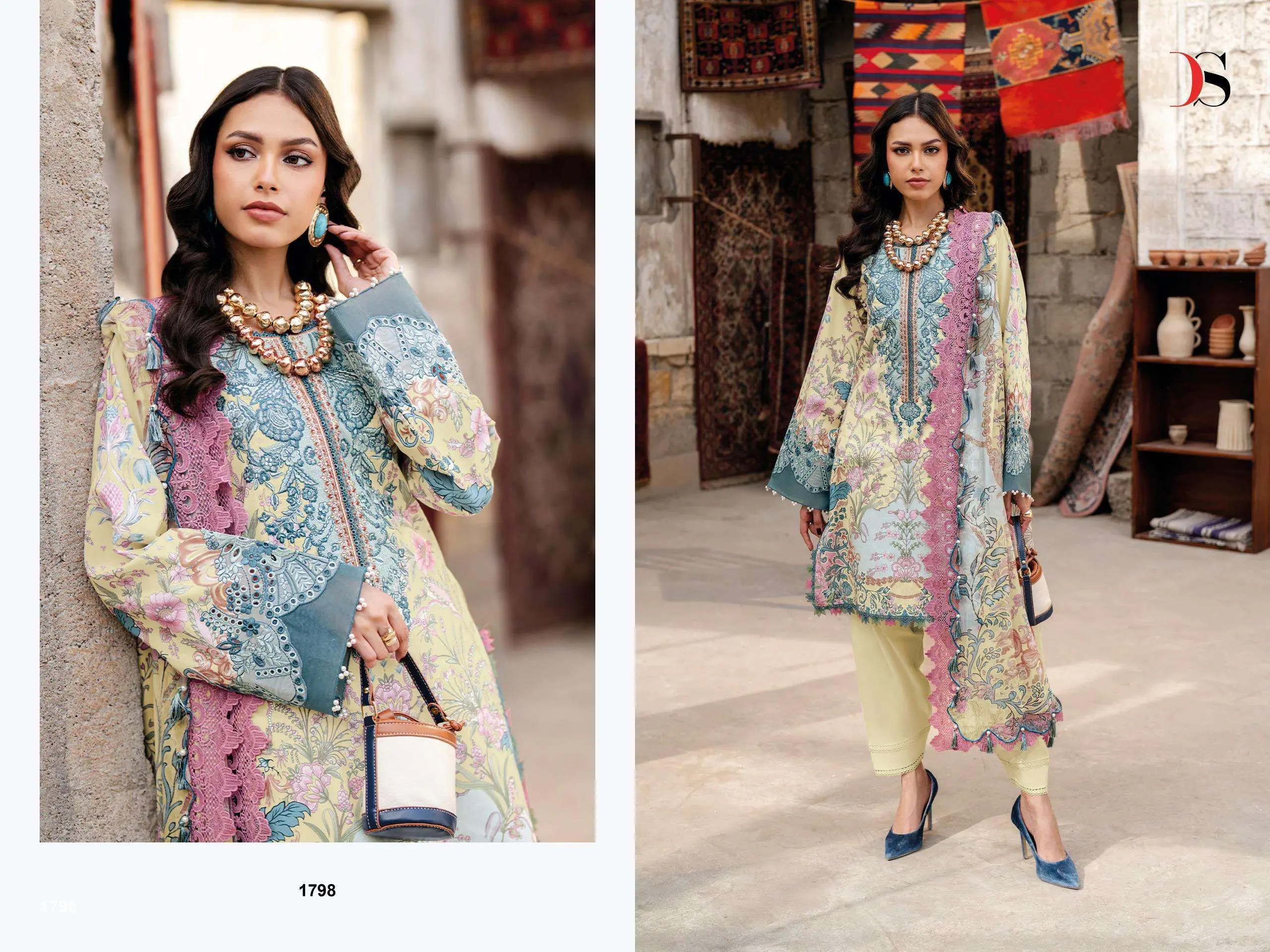 Deepsy Suits Jade Bliss Lawn Vol 5