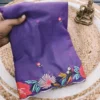 Floral Star Georgette Ah Embroidery Worked Fancy Saree Collection