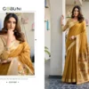 Gobuni Surbhi Cotton Jacquard Festival Wear Saree Collection