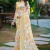 Kashvi Ruhani Vol 22 Dull Moss Satin Patta Saree Collection