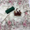 Kc 2115 Soft Tebby Silk Floral Handworked Designer Saree Collection