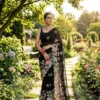Kc 686 Soft Georgette Sequence Worked Designer Saree Collection