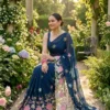 Kc 686 Soft Georgette Sequence Worked Designer Saree Collection