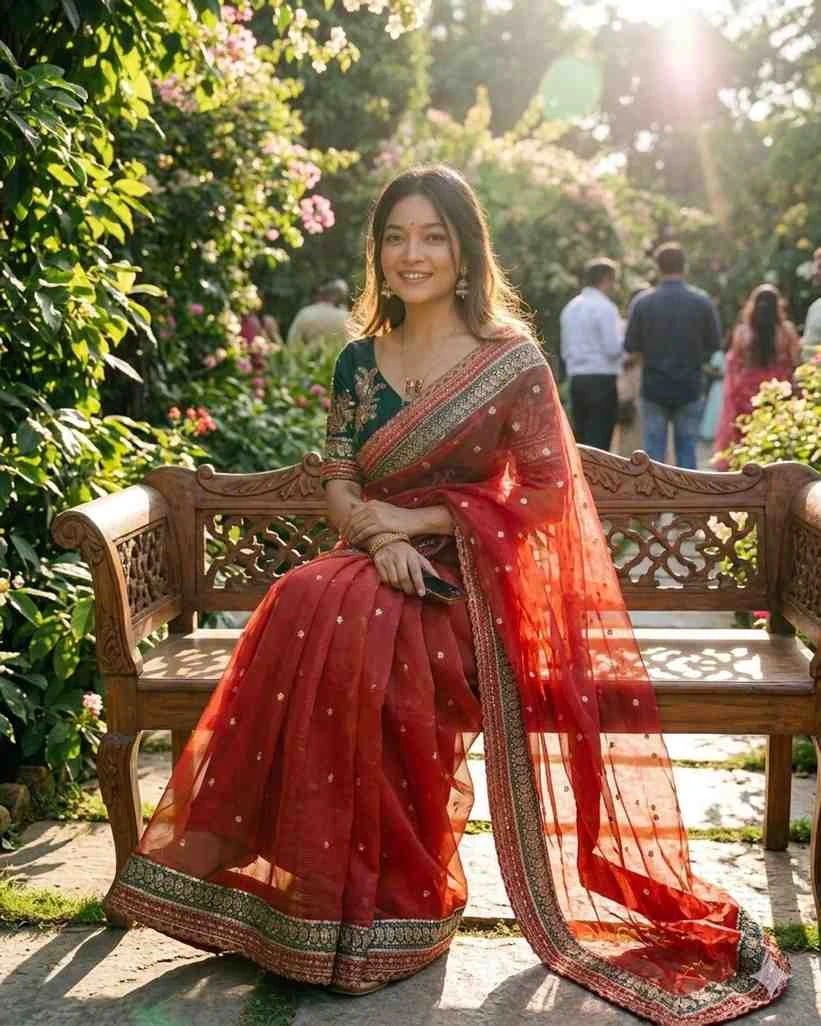 Kc 847 Banarasi Crush Sequence Worked Beautiful Saree Collection