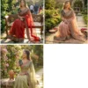 Kc 847 Banarasi Crush Sequence Worked Beautiful Saree Collection