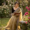 Kc 858 Soft Net Sequence Worked Fancy Saree Collection