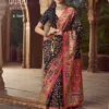 Kreshva Chakori P V Silk Printed Traditional Saree Collection