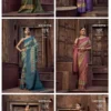 Kreshva Rajasi Soft Line Zari Weaving Saree Collection