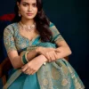 Lt Mango Vol 2 Top Dyed Weaving with Embroidered Saree Collection