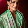 Lt Mango Vol 4 Top Dyed Weaving with Embroidered Saree Collection