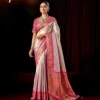 Lt Mango Vol 5 Top Dyed Weaving with Embroidered Saree Collection