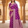 Mb 3279 Banarasi Katan Silk Gold Zari Weaving Saree Collection