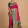 Mb 44 Pashmina Paithani Silk Woven Motifs Saree Collection