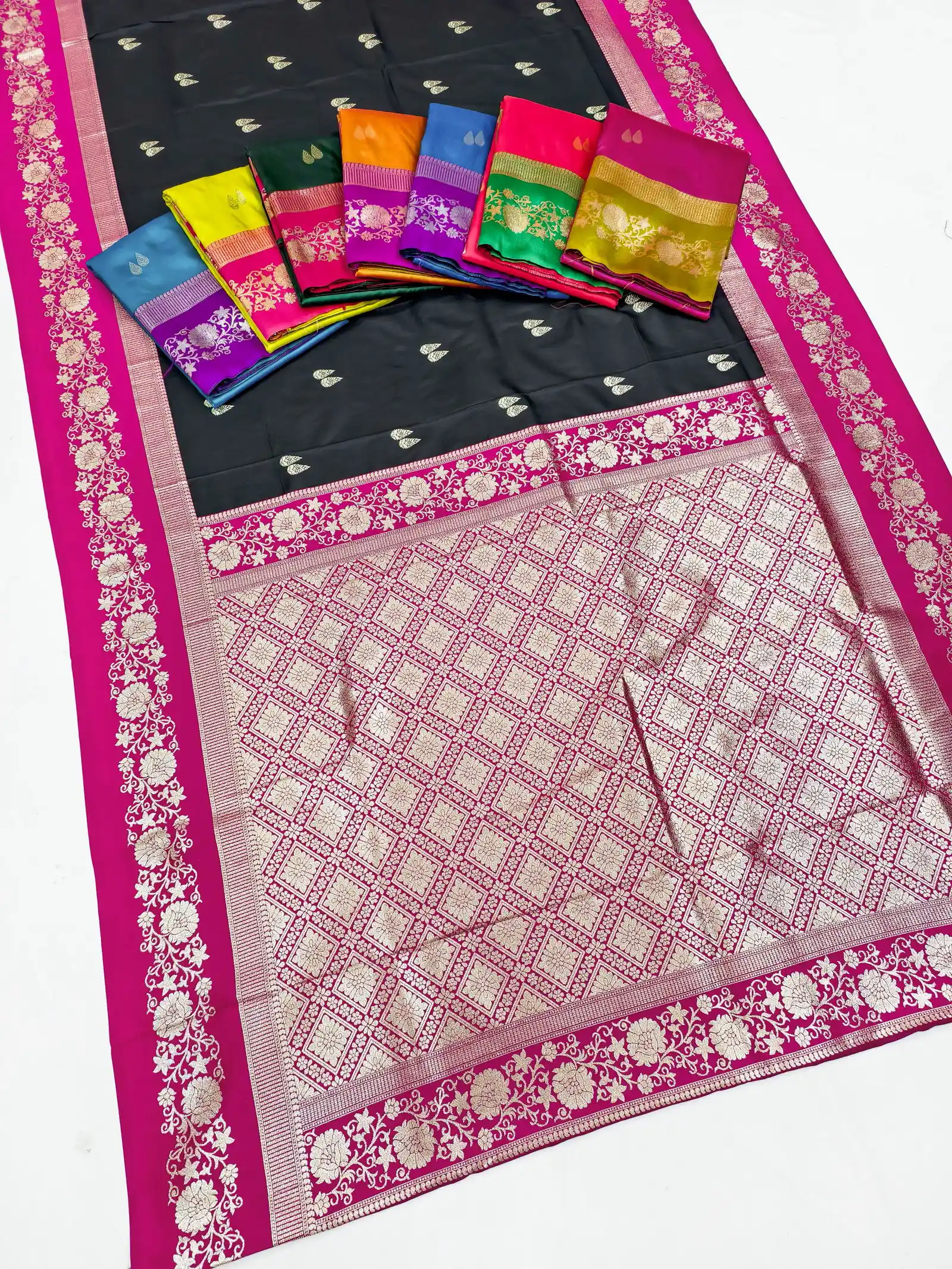 Mb 6080 Soft Banarasi Silk Zari Weaving Saree Collection
