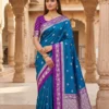 Mb 6080 Soft Banarasi Silk Zari Weaving Saree Collection