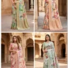 Mb New 01 Dola Banarasi Digital Floral Printed Saree Collection