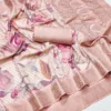 Mb New 01 Dola Banarasi Digital Floral Printed Saree Collection