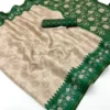 Rajyog Charvi Soft Tussar Silk Zari Chex Fancy Saree Collection